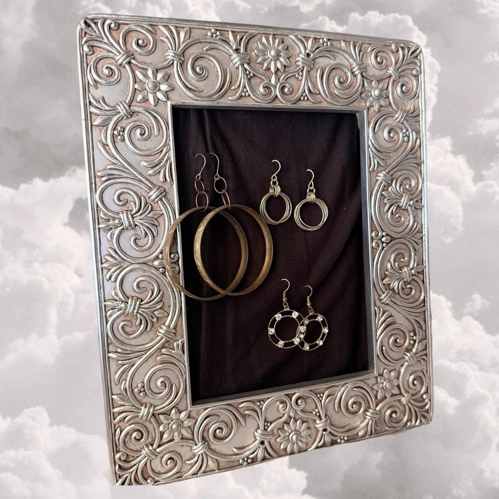 Vintage Hoop Earring Grabbag set bronze and gold jewelry bulk bundle